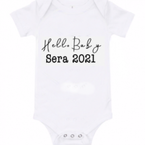 Personalised Name Baby Grow