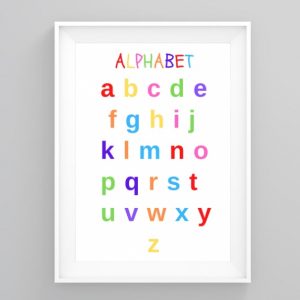 Alphabet Wall Art