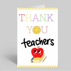 Teachers Greeting Card