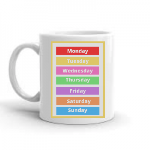 Days Of The Week Mug